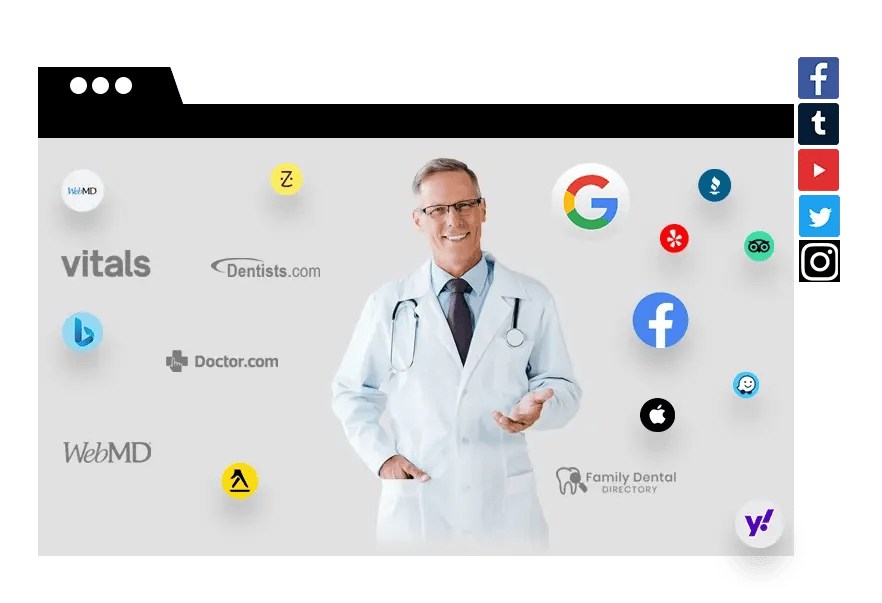 Doctor Review management by med CQ